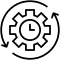 Mechanical gear Icon