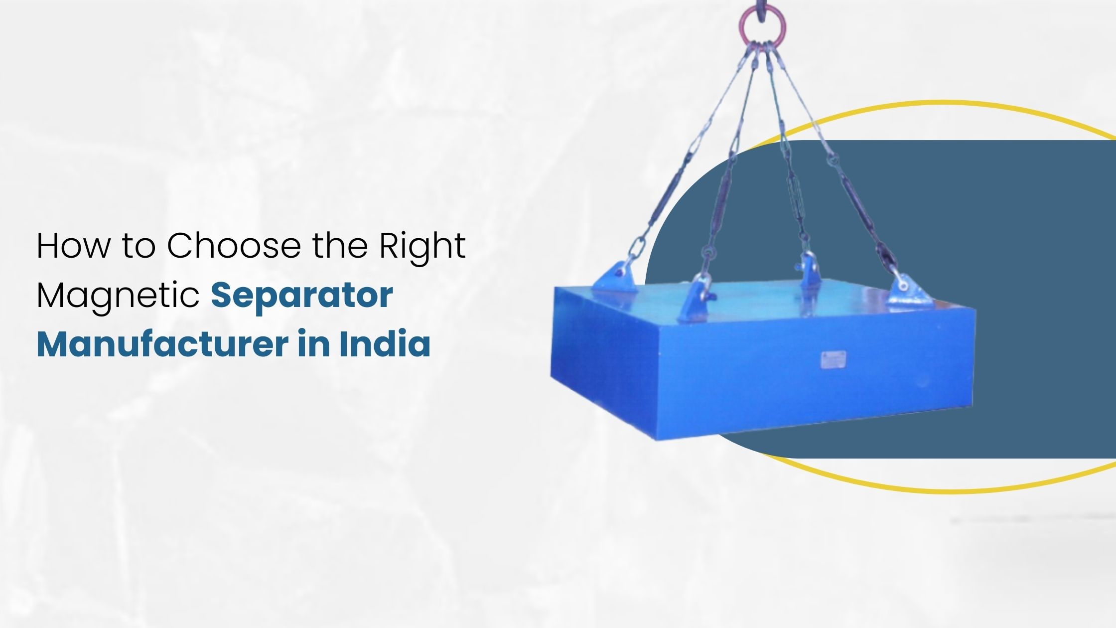 magnetic separator manufacturer