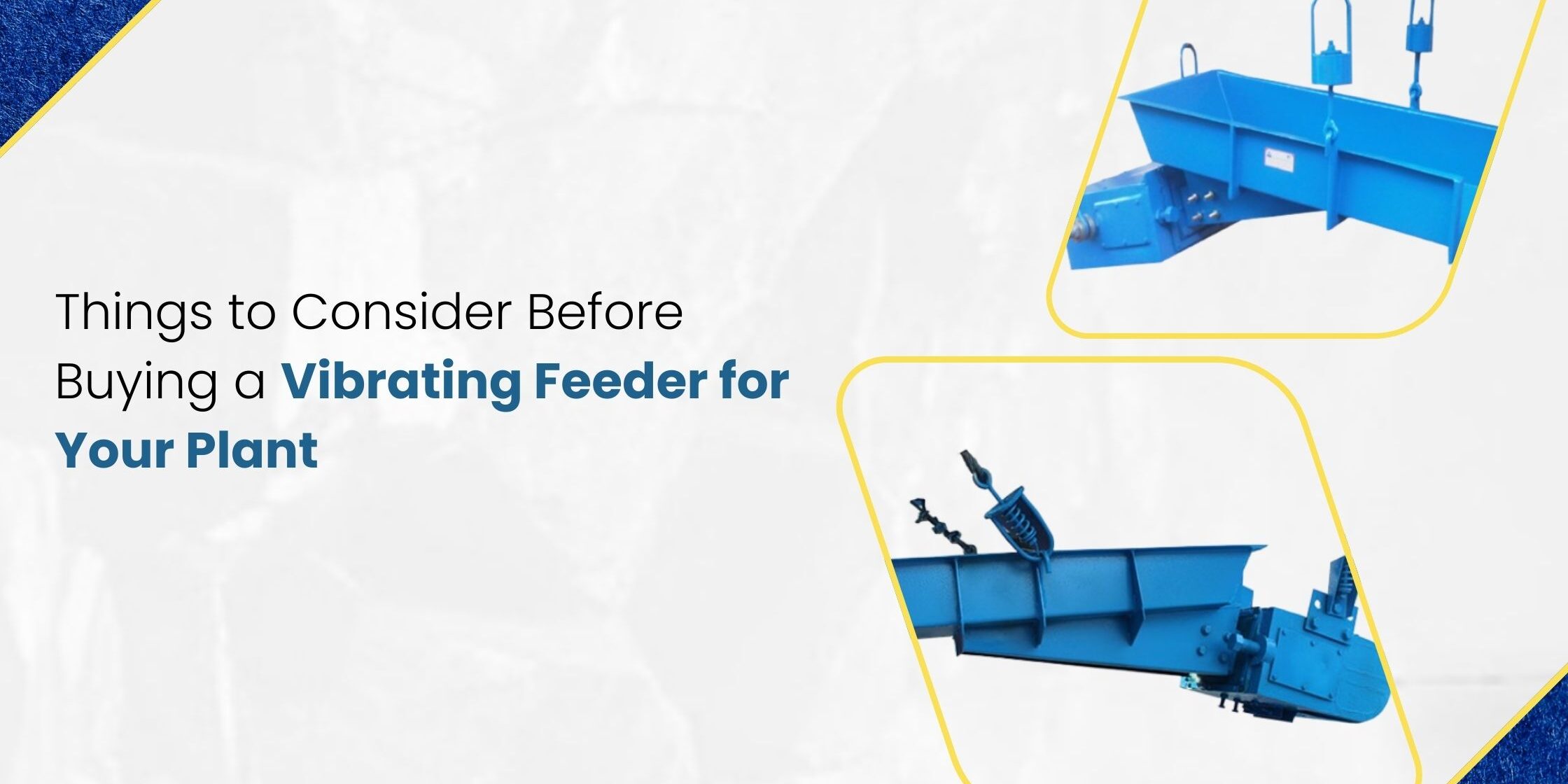 vibrating feeder for your plant
