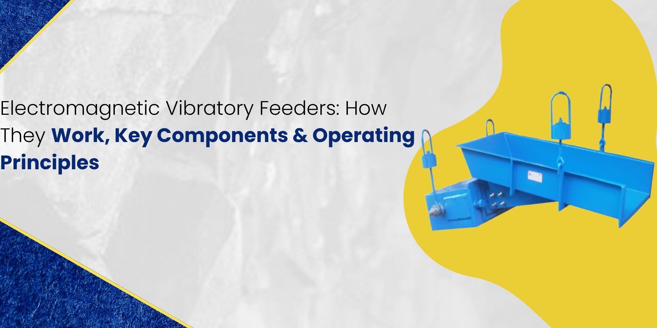 vibratory feeders - how they work and key components
