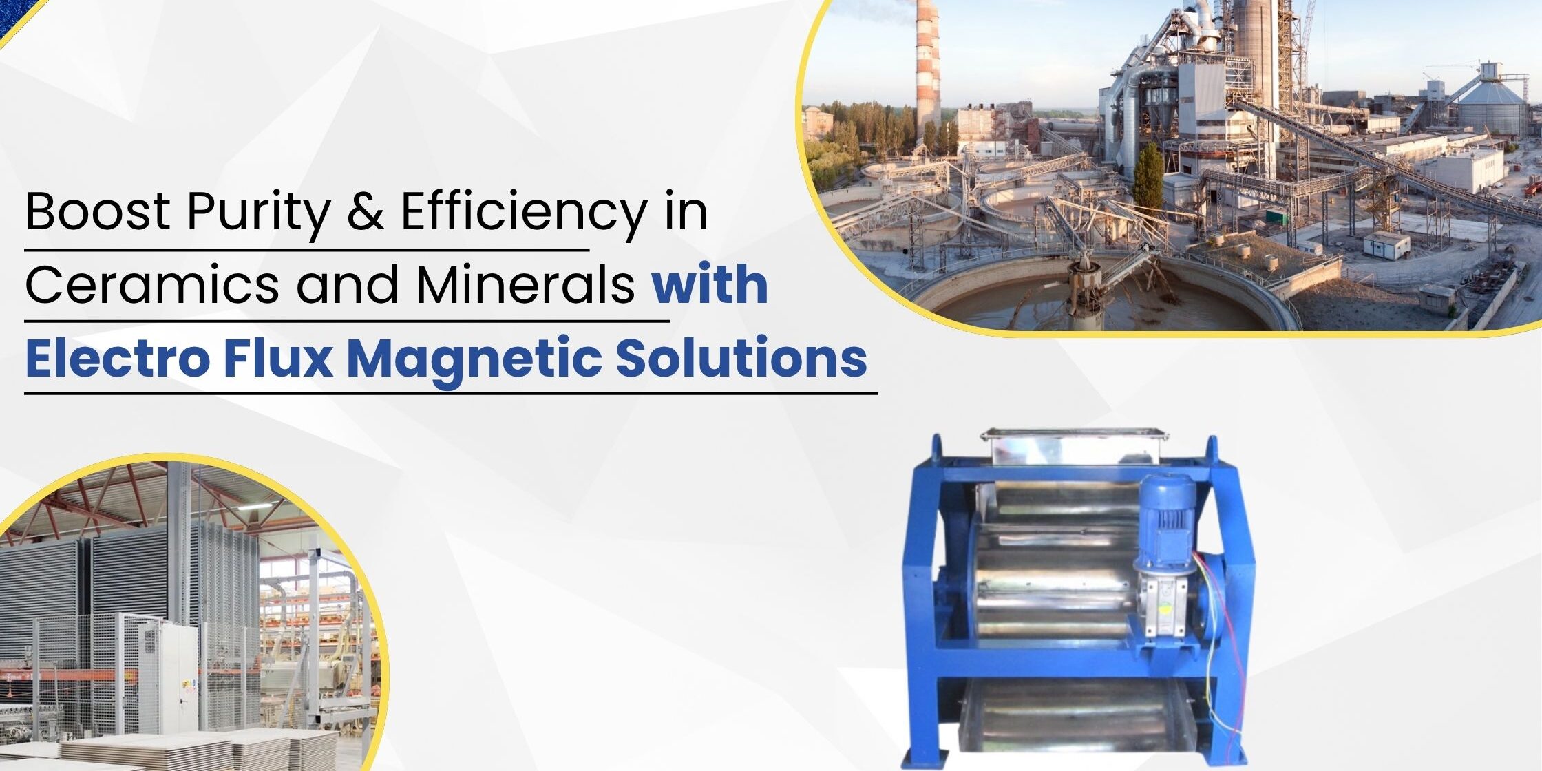 ceramics and minerals plants magnetic solution