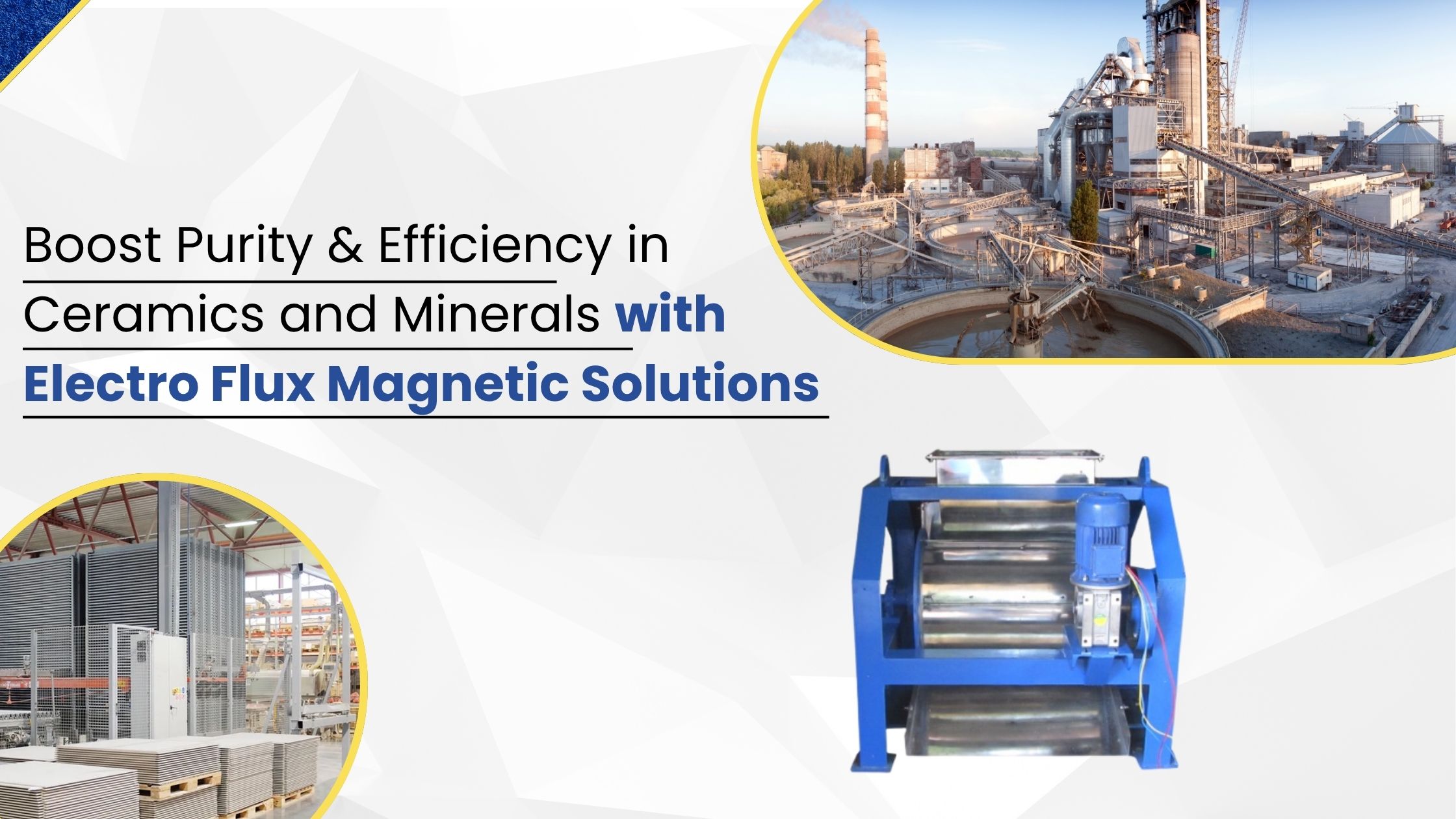 ceramics and minerals plants magnetic solution