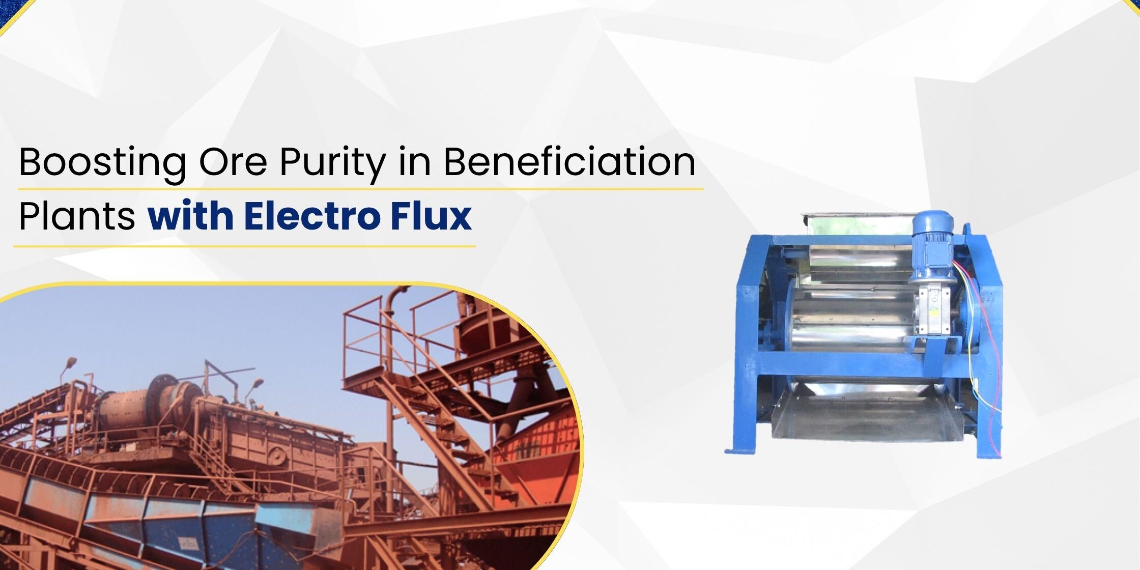 Ore purity in beneficiation plants