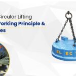 circular lifting magnet