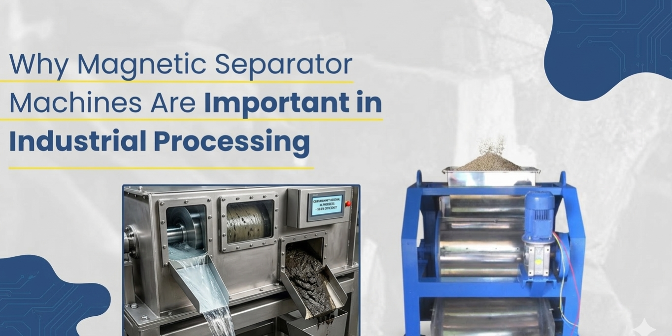 Why Magnetic Separator Machines Are Important in Industrial Processing Why Magnetic Separator Machines Are Important in Industrial Processing