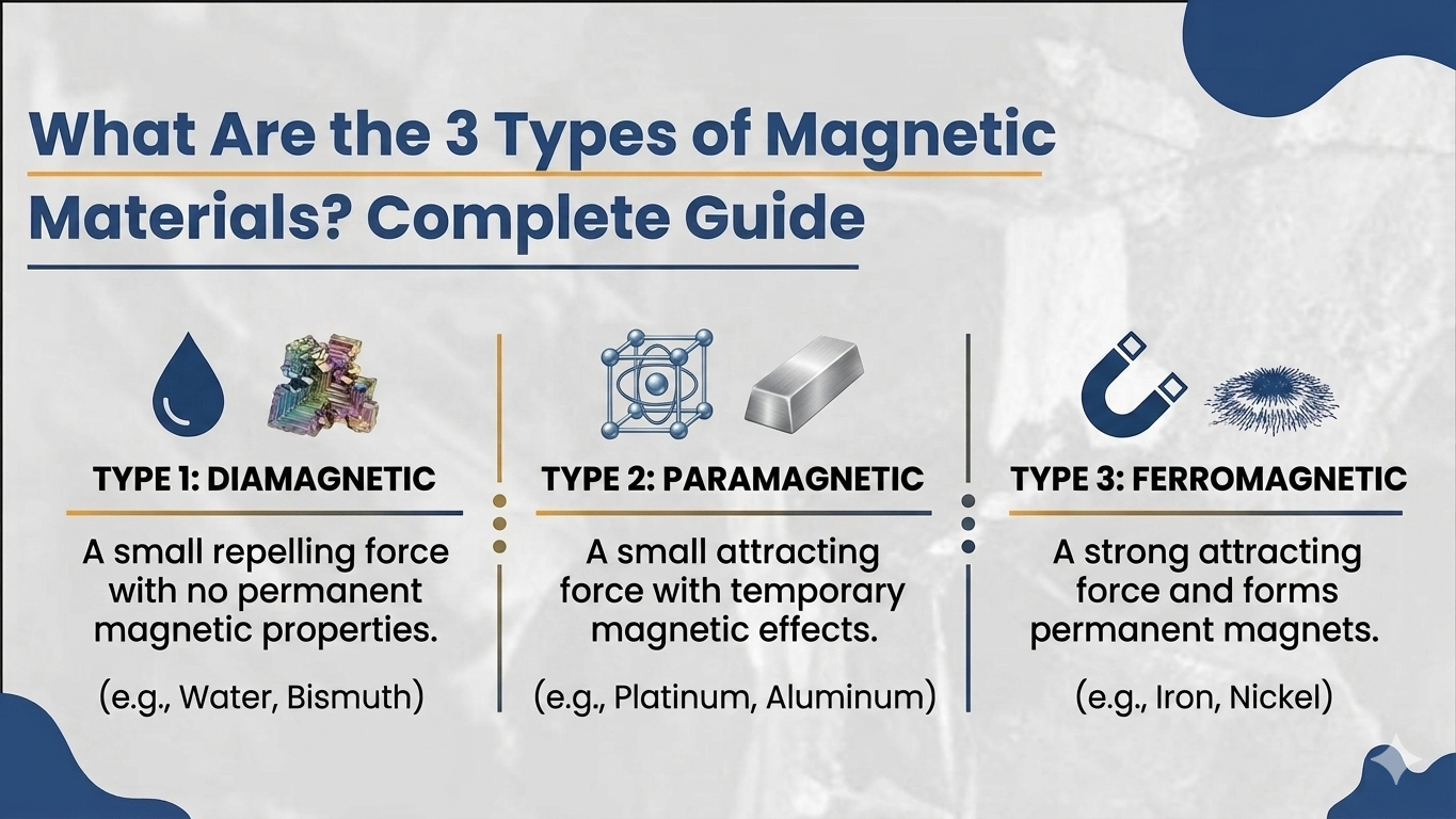 Types of Magnetic Materials?