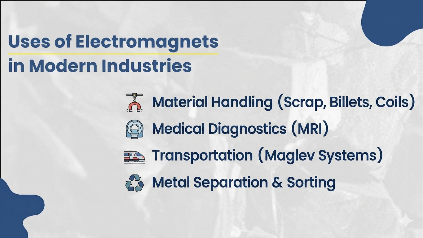Uses of Electromagnets
