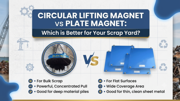 Circular Lifting Magnet vs Plate Magnet