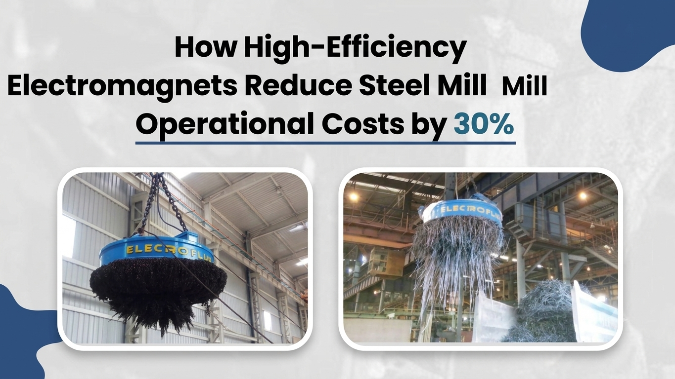 How Electromagnets Reduce Steel Mill Operational Costs
