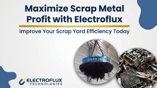 How Electromagnets Double Scrap Yard Metal Sorting Speed